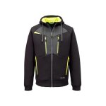 Sweat  capuche zipp dx4 noir t. l portwest