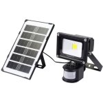 Sygonix - spot solaire avec détecteur de mouvements sy - 5461108 10 w blanc neutre Sygonix - spot solaire avec détecteur de mouvements sy - 5461108 10 w blanc neutre