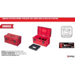 System prime toolbox 250 vario empilable 535 x 327 x 271 mm 28l ip66 avec 3 s�parateurs - qbrick