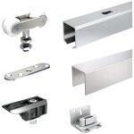 Slid'up by mantion - syst�me coulissant slid'up 1400 pour volet manuel - au plafond - 1 panneau