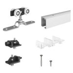 Systme coulissant slid'up 170 pour 1 porte jusqu' 900 mm - rail 1, 8 m - 120 kg