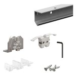 Syst�me coulissant slid'up 180 pour 1 porte de s�paration - rail 1, 8 m - 30 kg