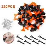 Systme de nivellement de carrelage 220x kit de nivellement de carrelage, niveleurs de carreaux rutilisables ...