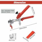 Systeme nivellement carrelage calle de nivellement carrelage 300 pcs niveleur entretoises clip systeme ...