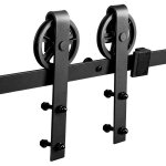 Einfeben - système de porte coulissante porte coulissante 150kg accessoires de porte ferrure de porte ... Einfeben - système de porte coulissante porte coulissante 150kg accessoires de porte ferrure de porte ...