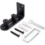 Syst�me de porte coulissante - guides au sol r�glables - roulettes de guidage au sol - accessoires pour ...