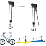 Kkmoon - systme de poulie pour lvateur de bicyclette pour garage, capacit de poids 60 kg