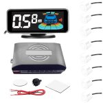 Système de radar de recul arrière avec capteur de stationnement pour voiture avec 8 capteurs de stationnement, ... Système de radar de recul arrière avec capteur de stationnement pour voiture avec 8 capteurs de stationnement, ...