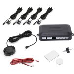 Syst�me de radar de recul pour voiture, capteur de stationnement, auto - test, haute pr�cision, noir, ...