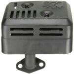 Syst�me de silencieux d'�chappement, bouclier thermique pour honda gx110 gx120 gx140 gx160 gx200 - crea ...