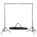Syst�me de support de toile de fond 300 x 300 cm vert cfw970062