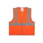 T2s - gilet haute visibilit� de signalisation billes orange - l
