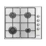 Oceanic - table 4 foyers gaz inox