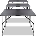 Table � coller 3 pcs pliable hauteur r�glable cfw866026