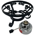 Table et cook - rechaud luxe avec bruleur gaz