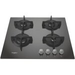 Whirlpool - table de cuisson gaz dessus verre agr555mrfr