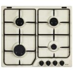 Table de cuisson � gaz encastrable delonghi sf 46 asv sable 4 br�leurs