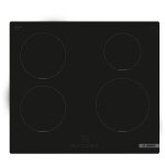 Table de cuisson a induction - bosch ser4 - 4 foyers - 4600 w - 59, 2 x 52, 2 cm - pue611bb5h - noir