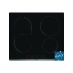 Brandt - table de cuisson induction 4 zones - l 58 x p51 cm - 3600 w - revetement verre - noir - cpi6400b ...