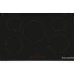 Table de cuisson � induction encastrable bosch serie 6 piv831hb1e 80 cm 5 feux noir