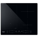 Table de cuisson  induction encastrable whirlpool wl b4060 cpne 4 feux 59 cm noir