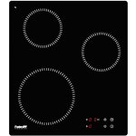 Table de cuisson � induction foster s1000 3 feux noir encastrable 45 cm