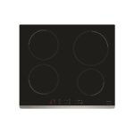 Brandt - table de cuisson a induction vitrocramique 4 foyers encastrable fonction ultra boost