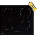 Arebos - table de cuisson � induction vitroc�ramique plaques de cuisson autonome 7200 w 4 zones