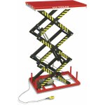 Table �l�vatrice � ciseaux 3000mm 1000kg 230v mw tools tpsl1300