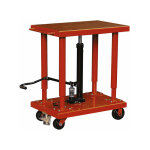 Matisère - grande table de travail hydraulique 900kg - hauteur 1220mm - plateau 1220x815mm - etabli mobile ... Matisère - grande table de travail hydraulique 900kg - hauteur 1220mm - plateau 1220x815mm - etabli mobile ...