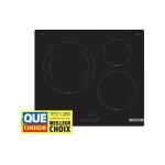 Bosch - table induction 60cm puj611bb5e ser4 noir - 3 foyers - l592xp522 mm Bosch - table induction 60cm puj611bb5e ser4 noir - 3 foyers - l592xp522 mm