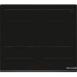 Table de cuisson induction 60cm 4 feux 7400w noir - bosch - pxy63khc1e