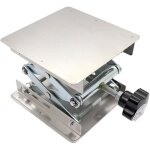 Tables de levage en acier inoxydable mini - laboratoire portable de la plate - forme de levage de plate ...