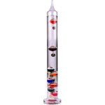 Table passion - thermom�tre galil�e 44 cm - multicolore