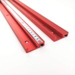 Table pliante �lectrique de scie circulaire de glissi�re de rail d'alliage d'aluminium de 45mm