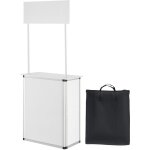 Mophorn - table de podium portable pour salon professionnel 30, 91 x 14, 96 x 71, 46, comptoir d'exposition ... Mophorn - table de podium portable pour salon professionnel 30, 91 x 14, 96 x 71, 46, comptoir d'exposition ...