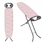 Table � repasser 110 x 30 cm, planche pliable avec housse en coton, support pour fer, pieds antid�rapants ...