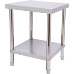 Gojoy ? table de travail en acier inoxydable 60x45x80cm ? charge 400kg ? pieds r�glables ? design moderne ...