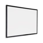 Tableau blanc avec cadre noir - magn�tique - 60 x 90 cm