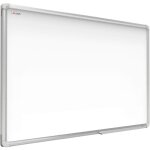 Tableau blanc magnetique effacable a sec avec cadre en aluminium premium expo 90x60cm 83334905