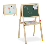 Tableau droit enfant, magn�tique deux c�t�s, craie et marqueur, r�glable en hauteur, hlp 77x39x44, 5 ...