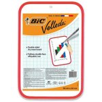 Tableau effa�able � sec - bic - velleda - 30x44 cm - rouge - pack de 1