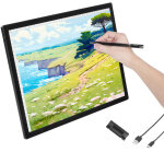 Tableau lumineux led a3, rechargeable, intensit variable  6 niveaux, portable pour artistes (noir) ...