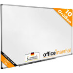 Tableau magn�tique blanc laqu�, professionnel office marshal, 60 x 90 cm
