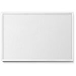 Tableau magn�tique en m�tal tableau pour magnet - motif couleur blanc - minimaliste - cadre blanc - 60x40 ...