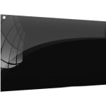 Tableau noir en verre 60x40cm, tableau magntique sans cadre, verre tremp