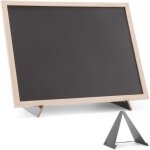 Tableau d'information publicitaire menu avec socle support 30x40 cm hendi 664124