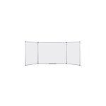 Maxiburo - tableau triptyque blanc laqu� trio maya 60 x 90 cm bi - office