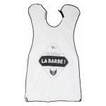 Tablier � barbe & moustache 'homme' 110cm blanc
