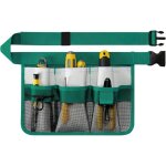 Tablier de jardin pour femme, ceinture � outils r�glable avec 8 poches, ceinture de travail oxford robuste ...